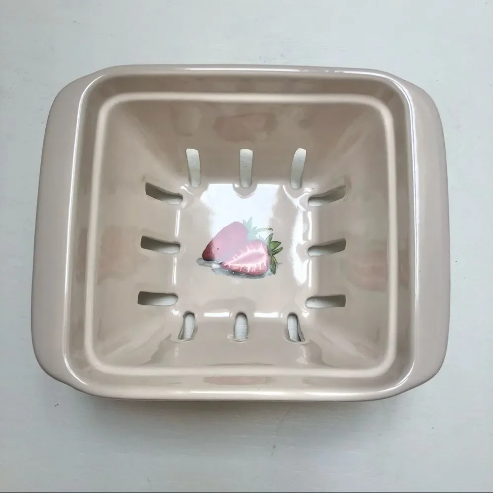 Rae Dunn Ceramic Organic Fruit Basket